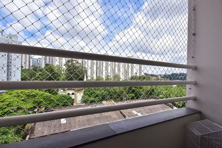 Varanda de apartamento à venda com 2 quartos, 58m² em Chácara Agrindus, Taboão da Serra