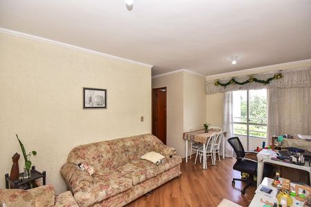 Sala de apartamento à venda com 2 quartos, 58m² em Chácara Agrindus, Taboão da Serra