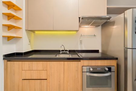 Studio para alugar com 29m², 1 quarto e sem vaga Studio para alugar com 29m², 1 quarto e sem vagaCozinha