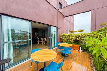 Studio para alugar com 29m², 1 quarto e sem vaga Studio para alugar com 29m², 1 quarto e sem vagaChurrasqueira