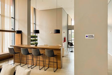 Studio para alugar com 29m², 1 quarto e sem vaga Studio para alugar com 29m², 1 quarto e sem vagaLounge e Hall Social