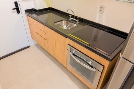 Studio para alugar com 29m², 1 quarto e sem vaga Studio para alugar com 29m², 1 quarto e sem vagaCozinha