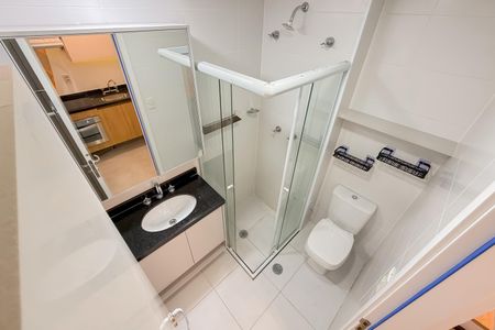 Studio para alugar com 29m², 1 quarto e sem vaga Studio para alugar com 29m², 1 quarto e sem vagaBanheiro