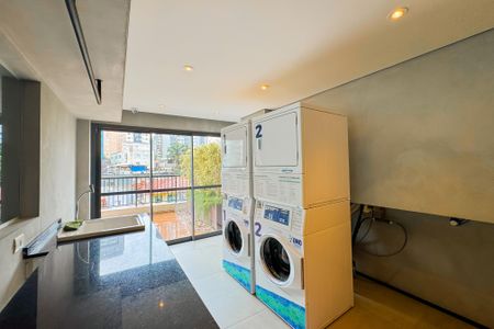 Studio para alugar com 29m², 1 quarto e sem vaga Studio para alugar com 29m², 1 quarto e sem vagaLavanderia