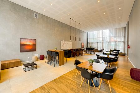 Studio para alugar com 29m², 1 quarto e sem vaga Studio para alugar com 29m², 1 quarto e sem vagaSalão de Festas