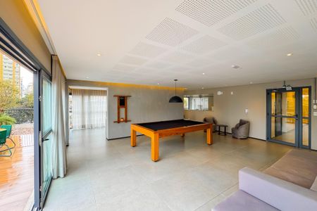Studio para alugar com 29m², 1 quarto e sem vaga Studio para alugar com 29m², 1 quarto e sem vagaSalão de jogos