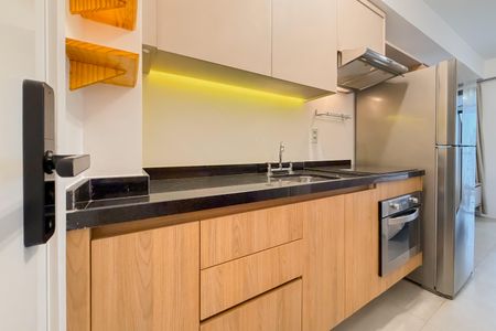 Studio para alugar com 29m², 1 quarto e sem vaga Studio para alugar com 29m², 1 quarto e sem vagaCozinha