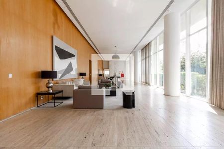 Apartamento para alugar com 124m², 2 quartos e 3 vagasHall social