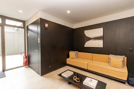 Studio para alugar com 21m², 1 quarto e sem vaga Studio para alugar com 21m², 1 quarto e sem vagaHall de Entrada