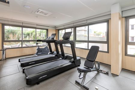 Studio para alugar com 21m², 1 quarto e sem vaga Studio para alugar com 21m², 1 quarto e sem vagaAcademia