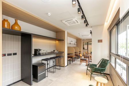 Studio para alugar com 21m², 1 quarto e sem vaga Studio para alugar com 21m², 1 quarto e sem vagaCoworking