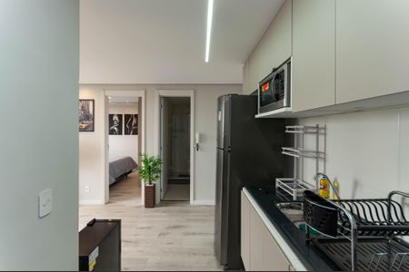 Apartamento à venda com 42m², 2 quartos e sem vagaCozinha Americana