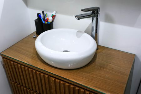 Apartamento para alugar com 100m², 3 quartos e 2 vagasBanheiro da Suíte 1