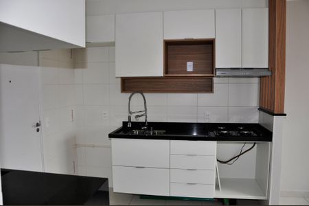 Apartamento para alugar com 32m², 2 quartos e sem vaga Apartamento para alugar com 32m², 2 quartos e sem vagaDetalhe - Cozinha Americana