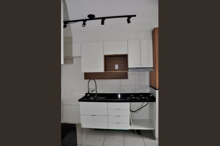 Apartamento para alugar com 32m², 2 quartos e sem vaga Apartamento para alugar com 32m², 2 quartos e sem vagaDetalhe - Cozinha Americana