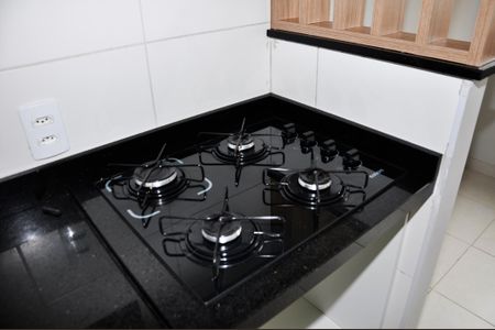 Apartamento para alugar com 32m², 2 quartos e sem vaga Apartamento para alugar com 32m², 2 quartos e sem vagaDetalhe - Cozinha Americana
