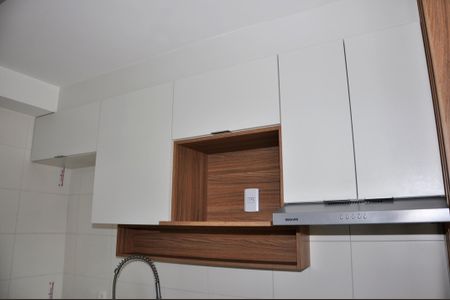 Apartamento para alugar com 32m², 2 quartos e sem vaga Apartamento para alugar com 32m², 2 quartos e sem vagaDetalhe - Cozinha Americana
