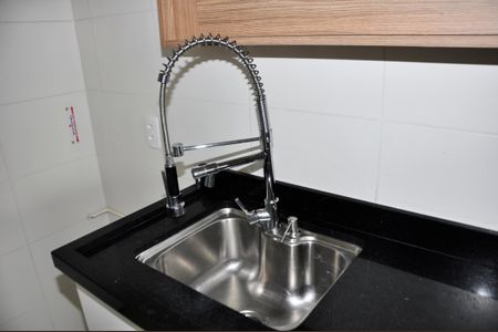 Apartamento para alugar com 32m², 2 quartos e sem vaga Apartamento para alugar com 32m², 2 quartos e sem vagaDetalhe - Cozinha Americana