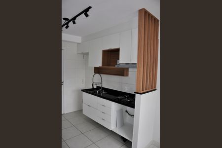 Apartamento para alugar com 32m², 2 quartos e sem vaga Apartamento para alugar com 32m², 2 quartos e sem vagaDetalhe - Cozinha Americana