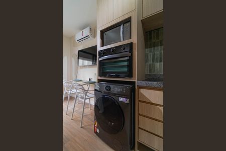 Studio para alugar com 27m², 1 quarto e sem vagaCozinha e Área de Serviço