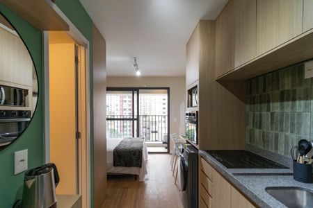 Studio para alugar com 27m², 1 quarto e sem vagaCozinha