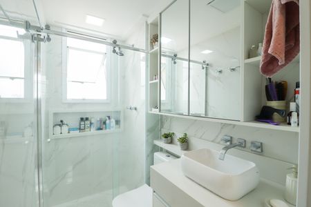 Apartamento à venda com 93m², 3 quartos e 2 vagasBanheiro da Suíte 2