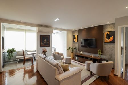 Sala de apartamento à venda com 3 quartos, 93m² em Vila Romero, São Paulo