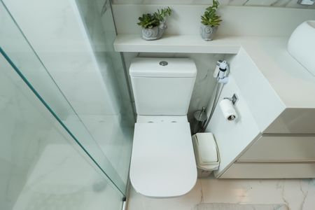 Apartamento à venda com 93m², 3 quartos e 2 vagasBanheiro da Suíte 2