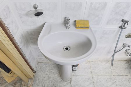 Studio para alugar com 30m², 1 quarto e sem vaga Studio para alugar com 30m², 1 quarto e sem vagaBanheiro da Suíte