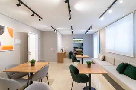 Apartamento para alugar com 34m², 2 quartos e sem vaga Apartamento para alugar com 34m², 2 quartos e sem vagaÁrea comum - Salão de festas