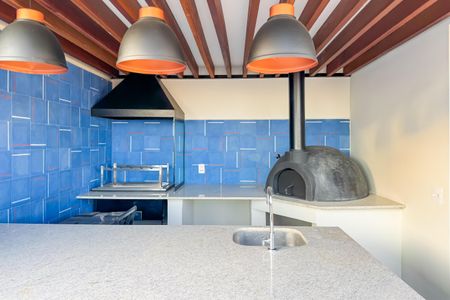 Studio para alugar com 28m², 1 quarto e sem vaga Studio para alugar com 28m², 1 quarto e sem vagaChurrasqueira - Rooftop