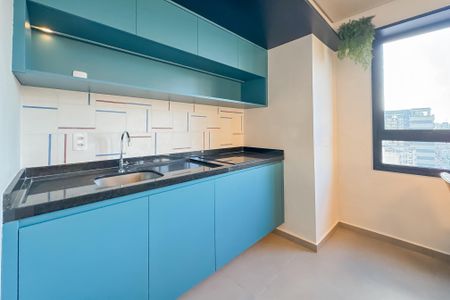 Studio para alugar com 28m², 1 quarto e sem vaga Studio para alugar com 28m², 1 quarto e sem vagaSalão de Festas e Coworking