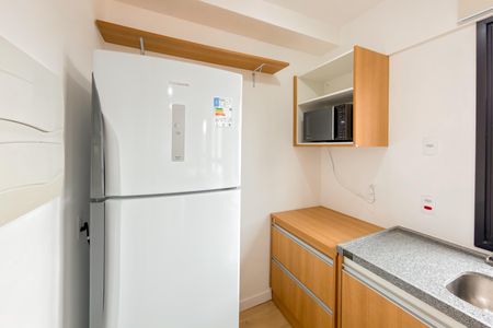 Studio para alugar com 28m², 1 quarto e sem vaga Studio para alugar com 28m², 1 quarto e sem vagaCozinha