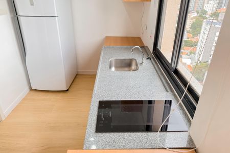 Studio para alugar com 28m², 1 quarto e sem vaga Studio para alugar com 28m², 1 quarto e sem vagaCozinha