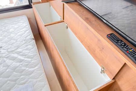 Studio para alugar com 28m², 1 quarto e sem vaga Studio para alugar com 28m², 1 quarto e sem vagaStudio - Armários