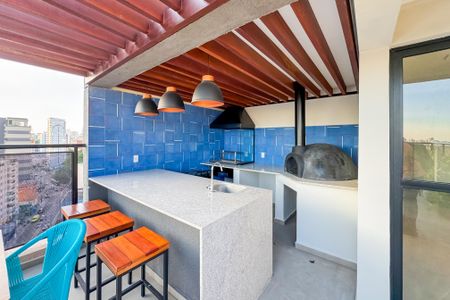 Studio para alugar com 28m², 1 quarto e sem vaga Studio para alugar com 28m², 1 quarto e sem vagaChurrasqueira - Rooftop