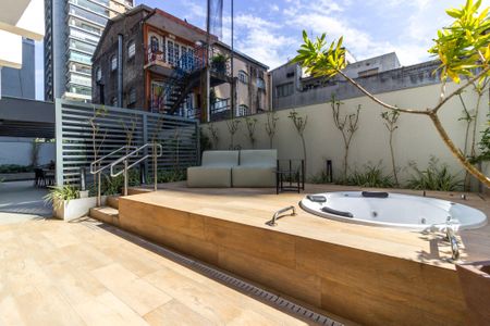 Studio para alugar com 25m², 1 quarto e sem vagaÁrea comum - Banheira