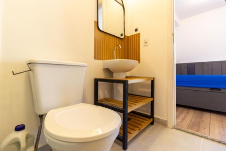 Studio para alugar com 25m², 1 quarto e sem vagaBanheiro