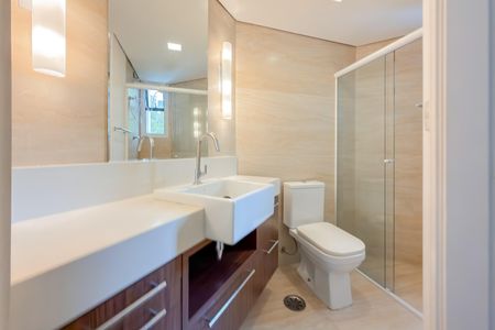 Apartamento à venda com 58m², 2 quartos e 1 vaga Apartamento à venda com 58m², 2 quartos e 1 vagaBanheiro Conjugado