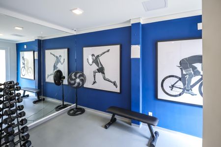 Apartamento para alugar com 32m², 2 quartos e sem vaga Apartamento para alugar com 32m², 2 quartos e sem vagaAcademia