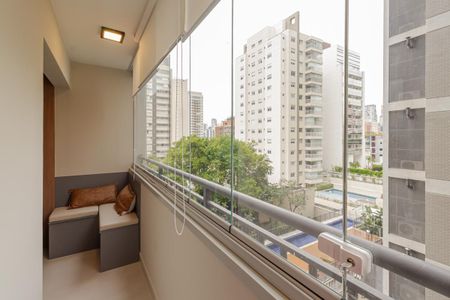 Sacada de kitnet/studio para alugar com 1 quarto, 30m² em Vila Olímpia, São Paulo