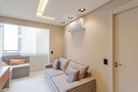 Sala e Cozinha de kitnet/studio para alugar com 1 quarto, 30m² em Vila Olímpia, São Paulo