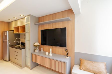 Studio para alugar com 30m², 1 quarto e sem vagaSala e Cozinha