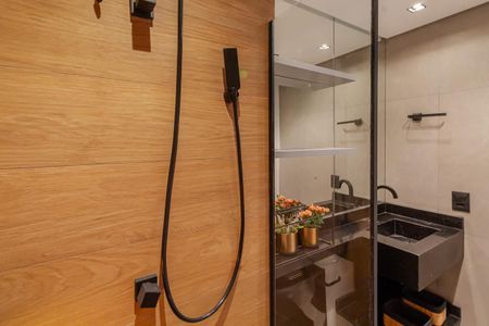 Studio para alugar com 30m², 1 quarto e sem vagaBanheiro da Suíte
