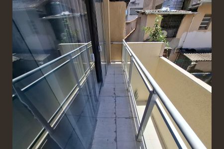 Varanda de apartamento para alugar com 1 quarto, 30m² em Cidade Nova, Rio de Janeiro