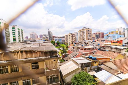 Sala vista de apartamento à venda com 1 quarto, 74m² em Méier, Rio de Janeiro