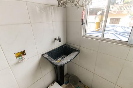 Casa para alugar com 21m², 1 quarto e sem vaga Casa para alugar com 21m², 1 quarto e sem vagaDetalhe da area de serviço