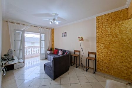 Sala de apartamento para alugar com 3 quartos, 100m² em Vila Tupi, Praia Grande
