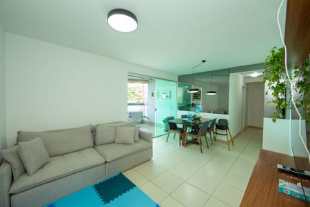 SALA de apartamento à venda com 3 quartos, 88m² em Buritis, Belo Horizonte
