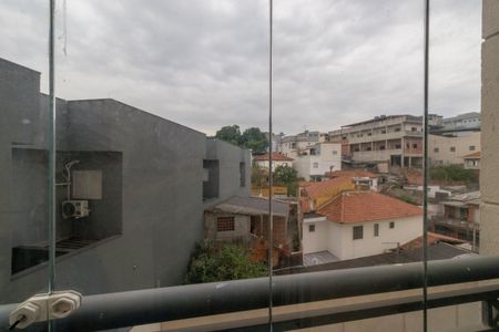 Varanda da Sala vista de apartamento para alugar com 2 quartos, 52m² em Vila Bela, São Paulo